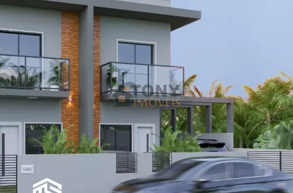 Lindo Sobrado de 2 suítes com jacuzzi em Forquilhas - São José.