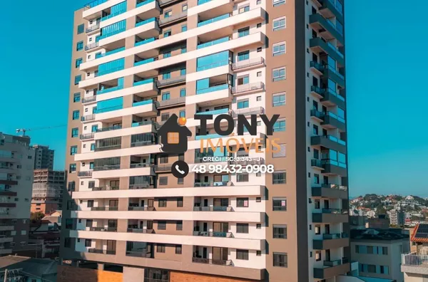 Apartamento de 4 dormitórios sendo 2 suítes e 2 demi-suítes localizado no bairro Floresta - São José.