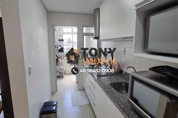 Apartamento de 2 dormitórios com suíte e 2 vagas em Barreiros - São José. - Foto 12