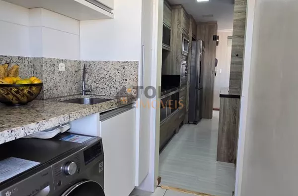 Apartamento de 2 dormitórios sendo 1 suíte, semimobiliado lolizado no bairro Bela Vista - São José - SC - Foto 7