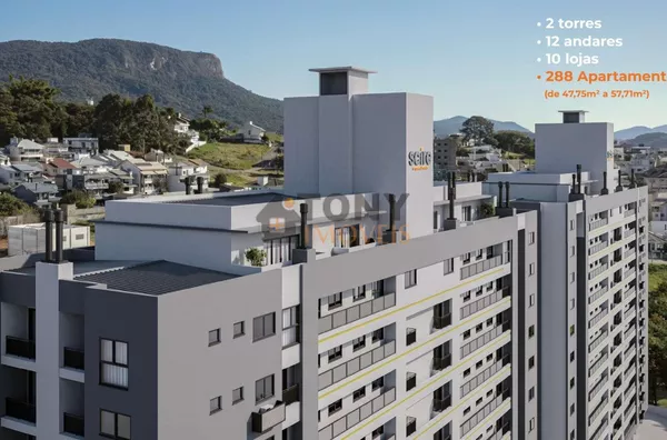 APARTAMENTO 2 QUARTOS COM SUITE PALHOÇA 