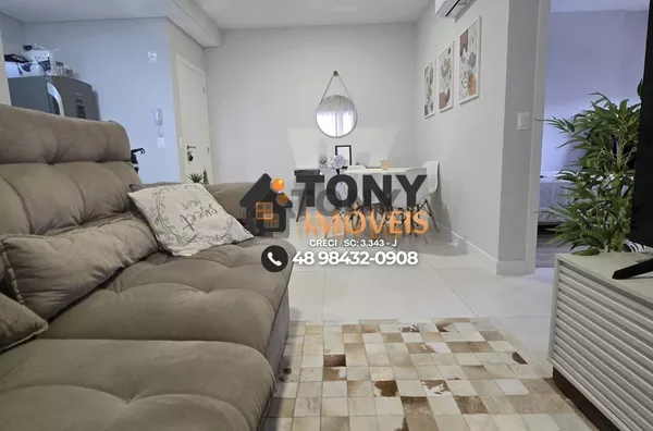 Lindo apartamento de 2 dormitórios com suíte com vaga para 2 carros, localizado no Bairro Floresta - São José-SC.