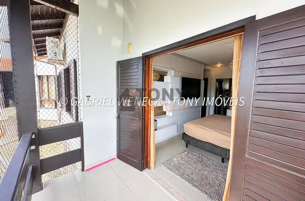 CASA EM CONDOMINIO BIGUAÇU COM 3 QUARTOS e vista mar - Foto 28