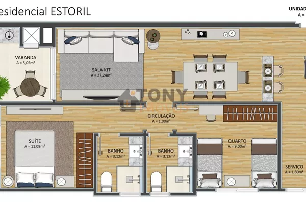 ÓTIMO APARTAMENTO 2 QUARTOS PERTO DA UFSC - Foto 11