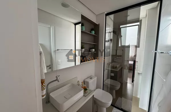 Apartamento com Vista Mar | 91 m² | 2 Suítes + Closet | Barreiros – São José/SC3 - Foto 21