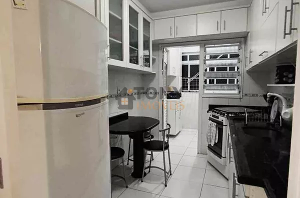 2 quartos com suíte + 2 vagas - MOBILIADO