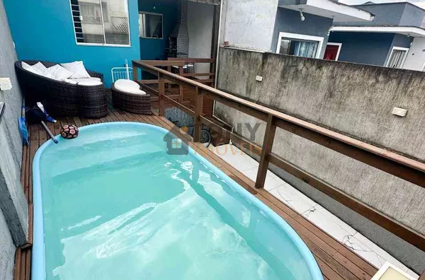 Casa mobiliada com piscina - Palhoça 