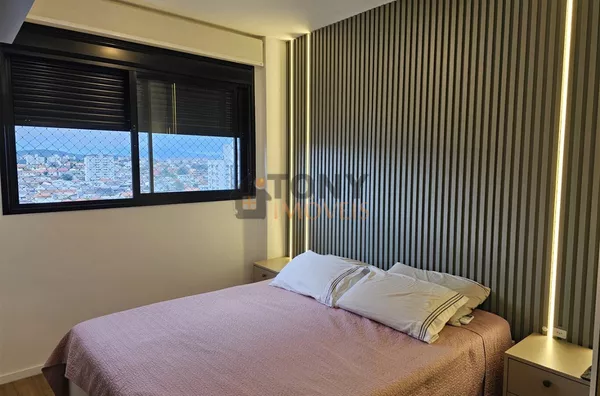 Apartamendo de 3 dormitórios sendo 1 suíte semimobiliado com vaga coberta localizado em Areias - São José - SC. - Foto 10