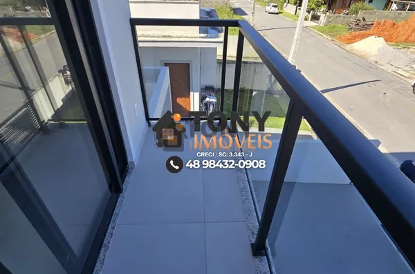 Sobrado com 2 Quartos com suíte à venda, 99,83m² - Forquilhas - São José. - Foto 12