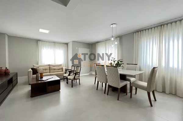 Belíssima casa de 3 dormitórios sendo 1 suíte, semi mobiliada no Delta Ville - Biguaçu - Foto 6