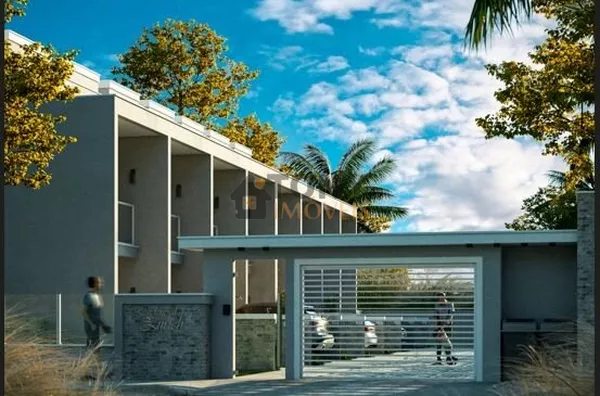 SOBRADO 2 QUARTOS - CONDOMÍNIO FECHADO- PRÓXIMO DA ARENA PETRY