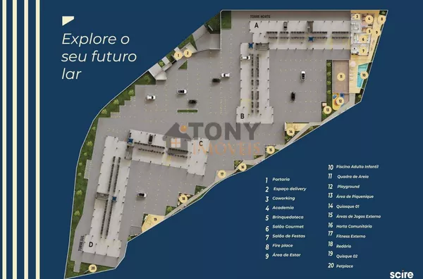APARTAMENTO 3 QUARTOS  PRÓXIMO DA BEIRA MAR DE SÃO JOSÉ