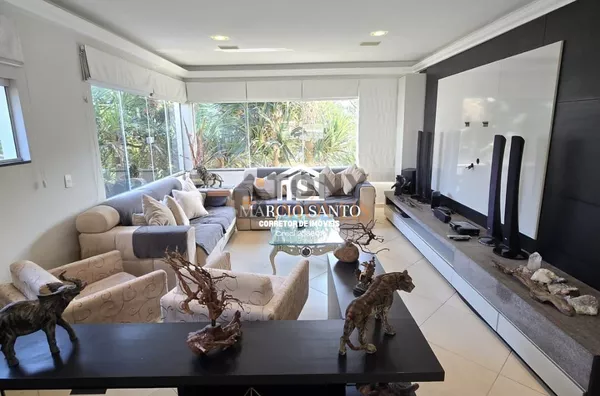 Casa residencial de alto padrão, em condomínio fechado, com 665 m², possui 5 dormitórios, sendo 4 suítes. Localizada no Bosque das Mansões - São José. - Foto 8