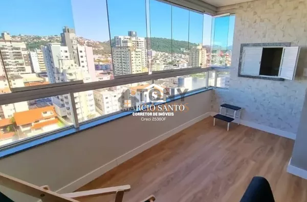 Cobertura duplex de 3 dormitórios sendo 1 suíte, com vista livre e Jacuzzi no bairro Floresta - São José. - Foto 9