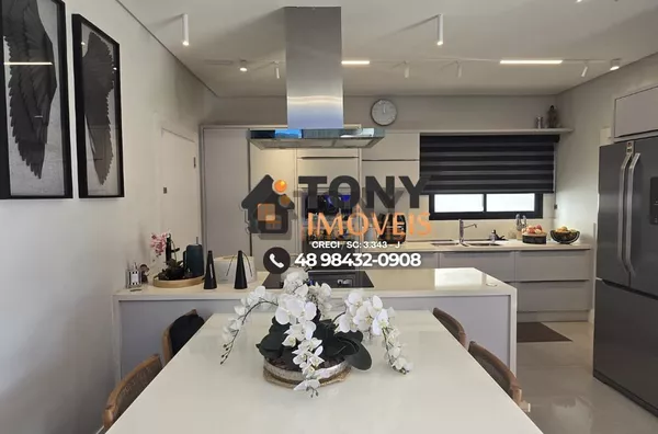 Casa imponente com 3 dormitórios, todos com suíte e closet, e uma área gourmet de tirar o fôlego espera por você no bairro Deltaville - Biguaçú-SC - Foto 10