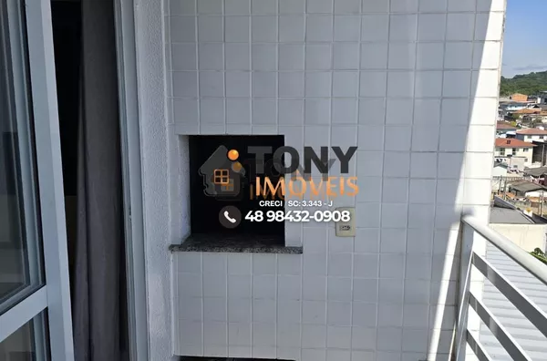 Apartamento de 2 dormitórios sendo 1 suíte à venda no bairro Jardim Cidade - São José.