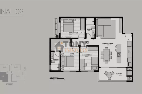 3 QUARTOS COM SUÍTE  VISTA MAR !! - Foto 16