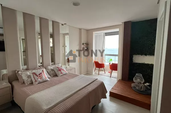 Apartamento com Vista Mar | 91 m² | 2 Suítes + Closet | Barreiros – São José/SC3 - Foto 14