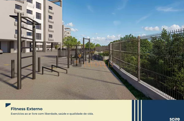 STUDIO COM 33M2 ATRAS PRÓXIMO DA BEIRA MAR DE SÃO JOSÉ - Foto 19