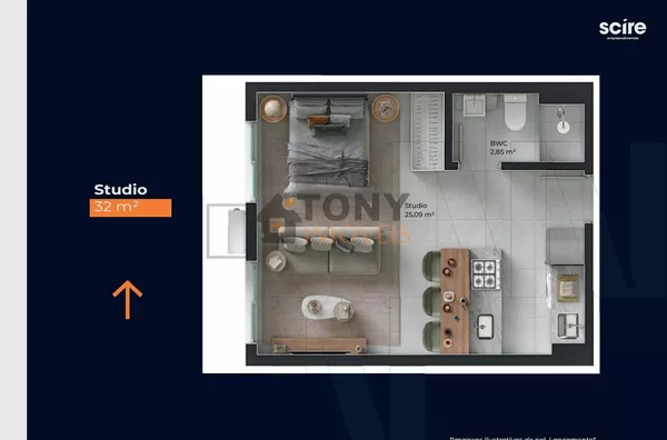 APARTAMENTO 2 QUARTOS BARREIROS PRÓXIMO  DO SHOPPING ITAGUAÇU - Foto 19