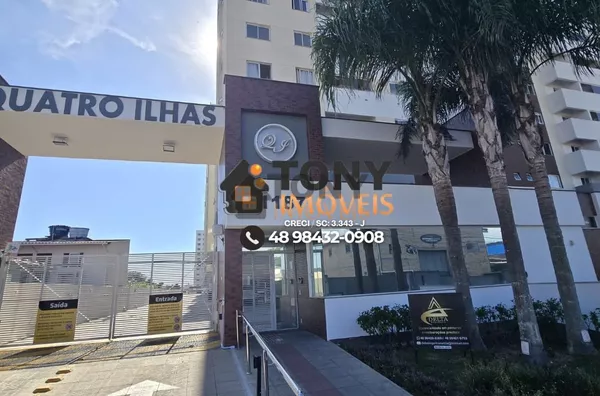 Apartamento com 2 Quartos sendo 1 suíte à venda, 63m² - Areias - São José