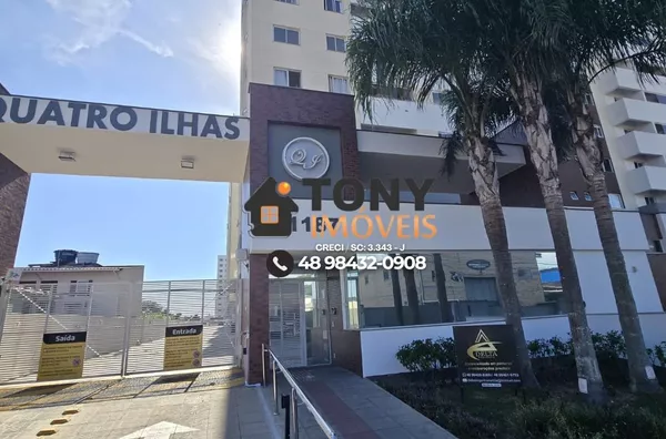 Apartamento com 2 Quartos sendo 1 suíte à venda, 63m² - Areias - São José