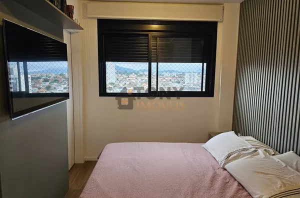 Apartamendo de 3 dormitórios sendo 1 suíte semimobiliado com vaga coberta localizado em Areias - São José - SC. - Foto 13