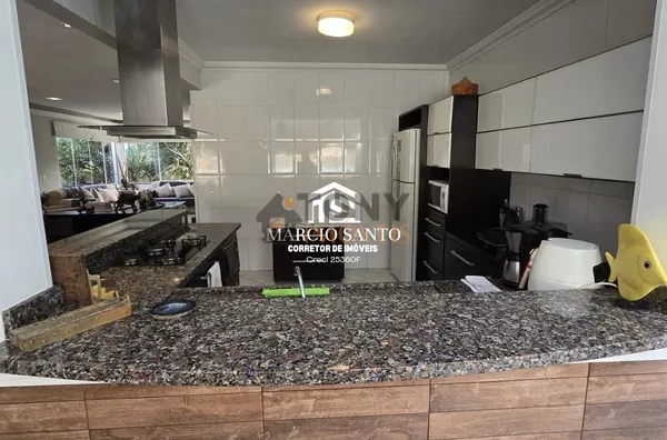 Casa residencial de alto padrão, em condomínio fechado, com 665 m², possui 5 dormitórios, sendo 4 suítes. Localizada no Bosque das Mansões - São José. - Foto 9