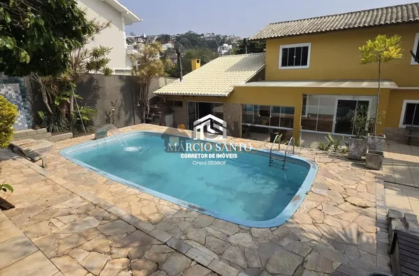 Casa residencial de alto padrão, em condomínio fechado, com 665 m², possui 5 dormitórios, sendo 4 suítes. Localizada no Bosque das Mansões - São José. - Foto 23