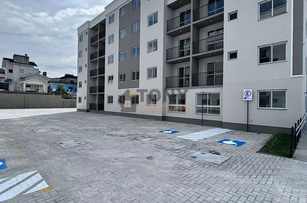 Apartamendo de 2 dormitórios novo andar alto localizado no bairro Nossa Senhora do Rosário - São Jose - SC