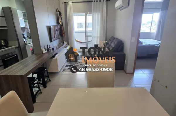 Apartamento com 2 Quartos sendo 1 suíte à venda, 63m² - Areias - São José - Foto 6