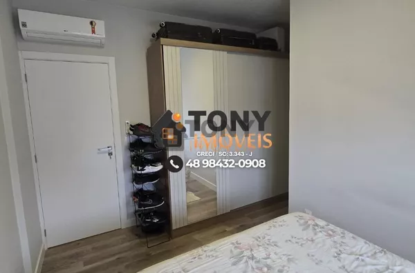 Lindo apartamento de 2 dormitórios com suíte com vaga para 2 carros, localizado no Bairro Floresta - São José-SC. - Foto 8