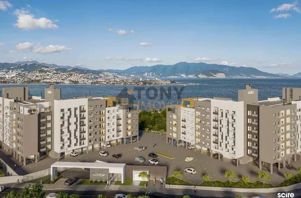 APARTAMENTO 2 QUARTOS COM SUITE PRÓXIMO DA BEIRA MAR DE SÃO JOSÉ