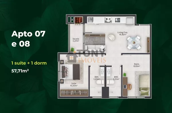 APARTAMENTO 2 QUARTOS EM AREIAS - Foto 17