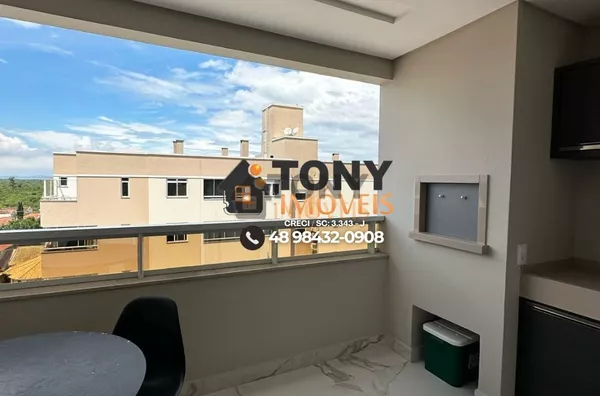 Apartamento de 2 dormitórios sendo 1 suíte no bairro Centro - Palhoça. - Foto 17
