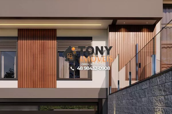 Casa imponete de 195m2,  3 dormitórios sendo 1 suíte no bairro Potecas - São José.