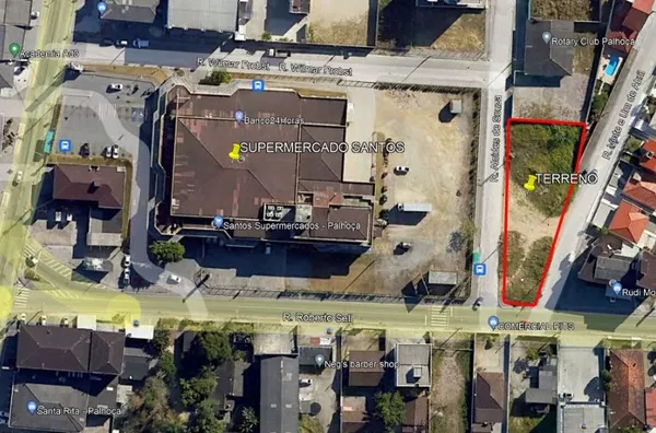 TERRENO COMERCIAL 900M²   NO LADO DO SUPERMERCADO SANTOS