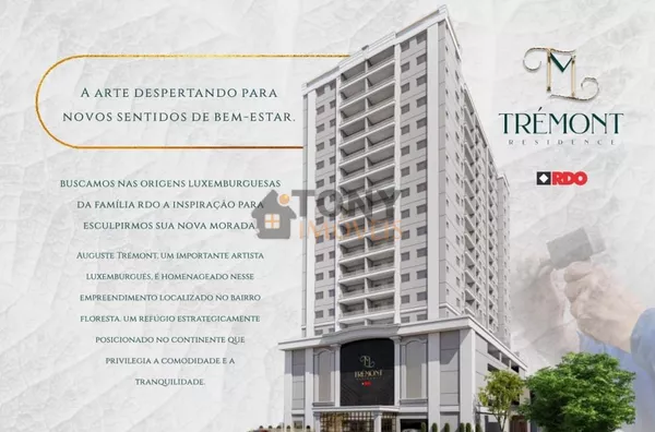 APARTAMENTO COM 3 QUARTOS SUITE  NO FLORESTA EM OBRAS