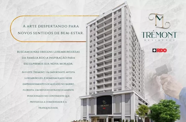 APARTAMENTO COM 3 QUARTOS SUITE  NO FLORESTA EM OBRAS