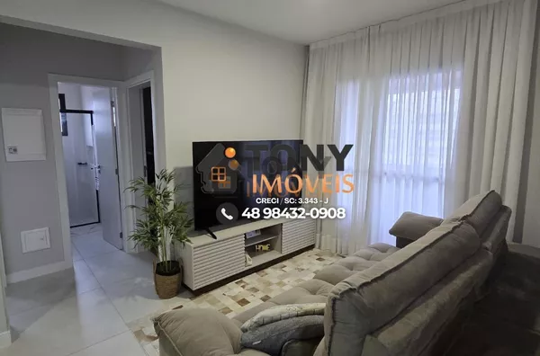 Lindo apartamento de 2 dormitórios com suíte com vaga para 2 carros, localizado no Bairro Floresta - São José-SC.