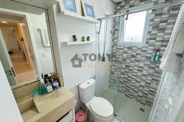 INCRIVEL APARTAMENTO 3 QUARTOS COM 2 VAGAS E VISTA MAR BARREIROS - Foto 15