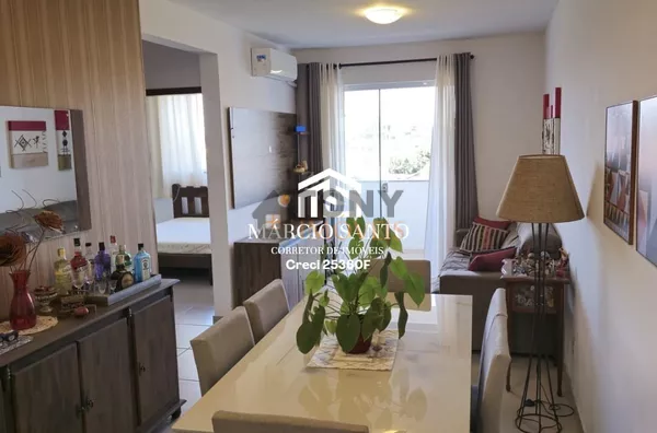 Apartamento com 2 quartos e com churrasqueira, 58 m² em Bom Viver, Biguaçu .