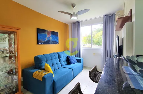 Apto mobiliado, 2 dorm, vaga e infra!!