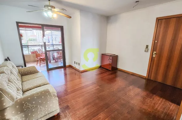 Apto semi mobiliado, 99m priv, sacada, churrasqueira, lavabo, 2 dorm, 1 vaga!