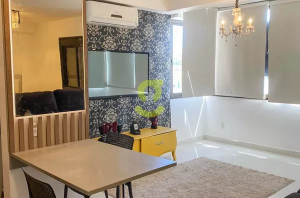Ótimo Loft mobiliado, 40m, 2 vagas e prédio com infra!