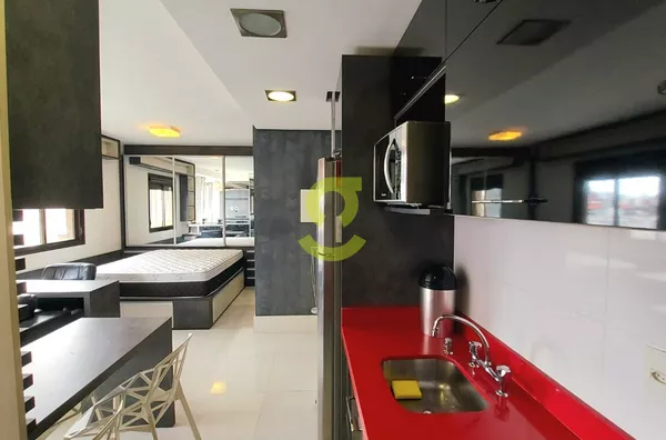 Loft para aluguel mobiliado, 40m², 2 vagas, infra, próximo ao parcão,  Moinhos De Vento, Porto Alegre