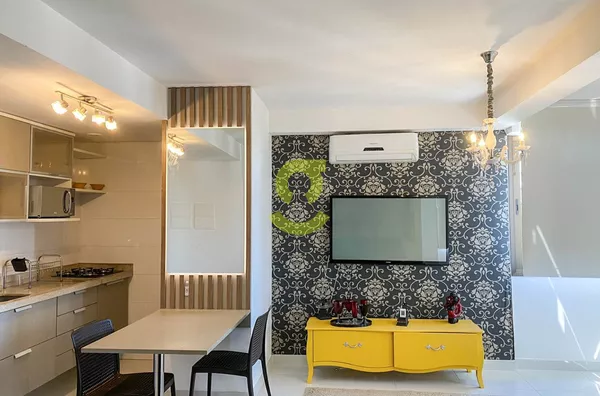 Ótimo Loft mobiliado, 40m, 2 vagas e prédio com infra!