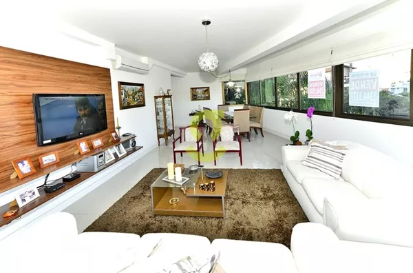 Ótimo apto MOBILIADO, 123m priv, churrasqueira, 3 dorm, suite e 2 vagas!