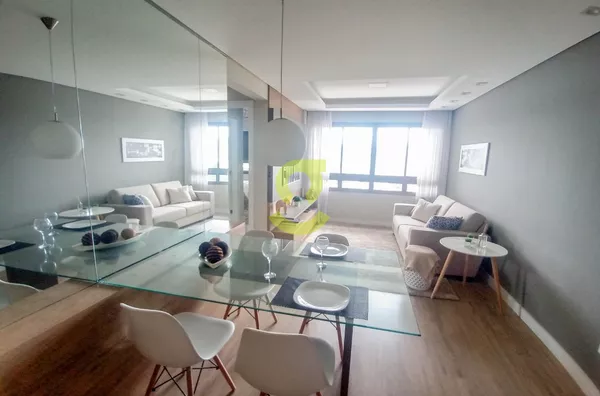 Apto MOBILIADO, 2 dorm, suite, 1 vaga e infra!