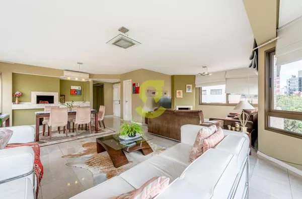 Apartamento 156m², 3 dorm, 3 suítes, 5 banh, lereira, 3 vagas, Mont Serrat, Porto Alegre